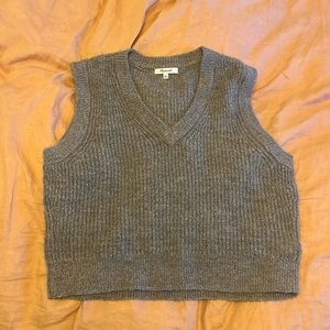 Madewell grey vest